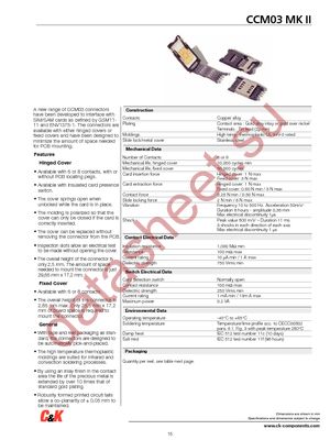 CCM03-3004LFT R102 datasheet  